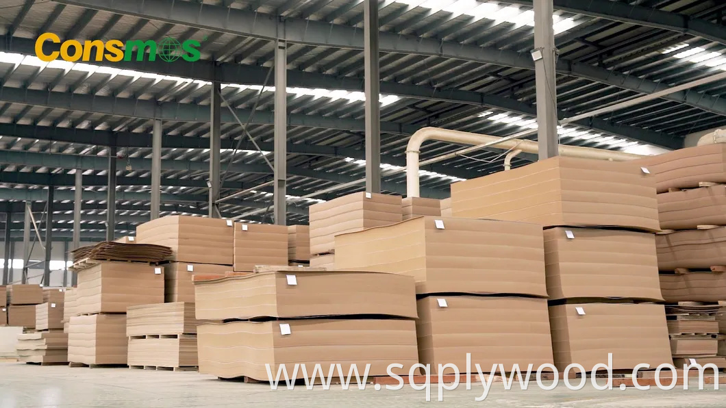 Consmos High Glossy UV Melamine MDF Sheet for Kitchen Cabinet